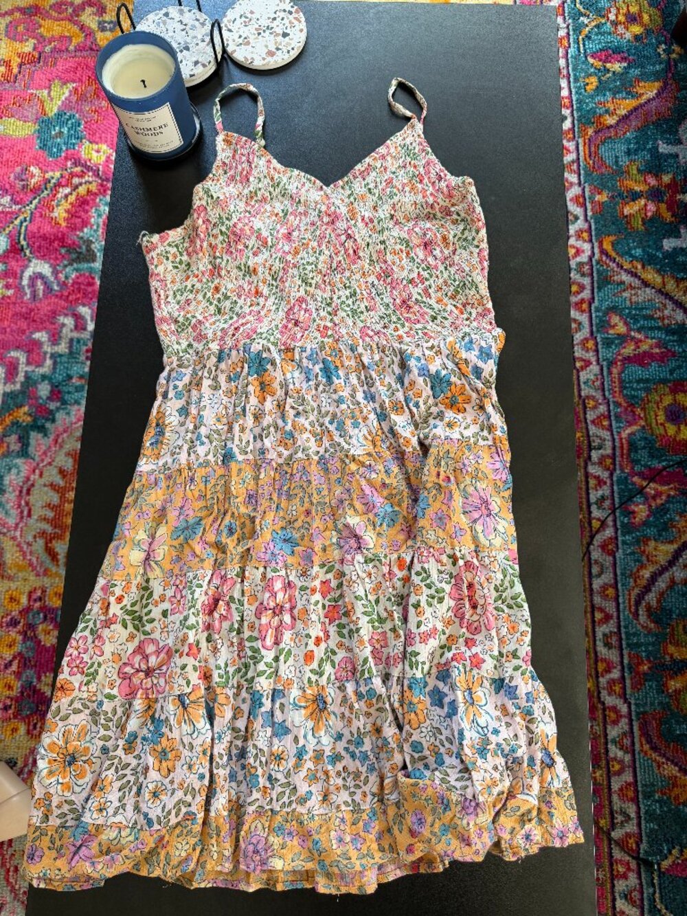 Angie spring flower dress